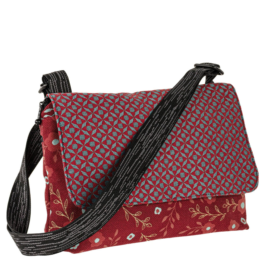 Maruca Joey Handbag in Floral Red