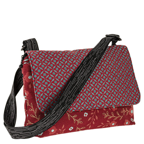 Maruca Joey Handbag in Floral Red