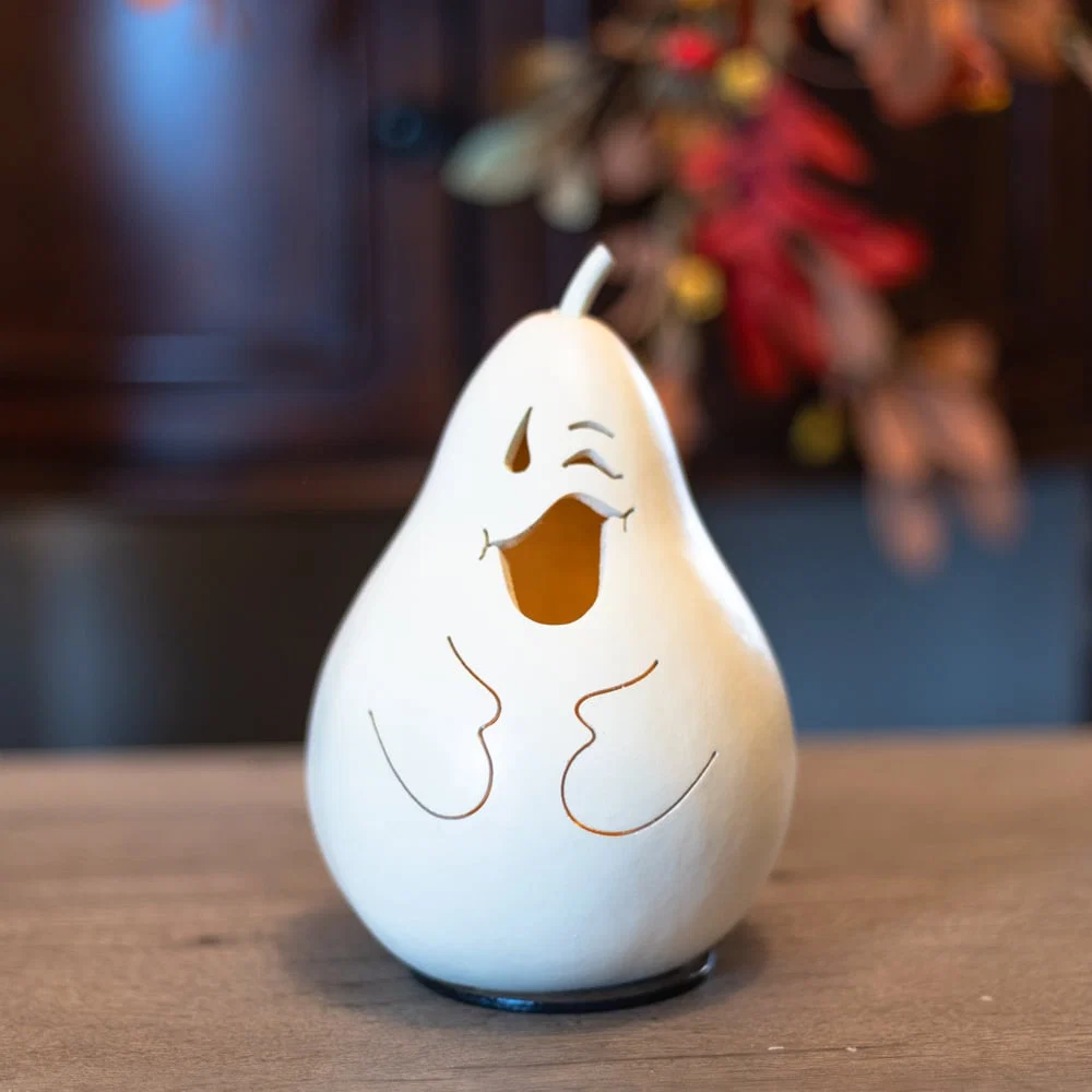 Winking Gettysburg Ghost Miniature Gourd