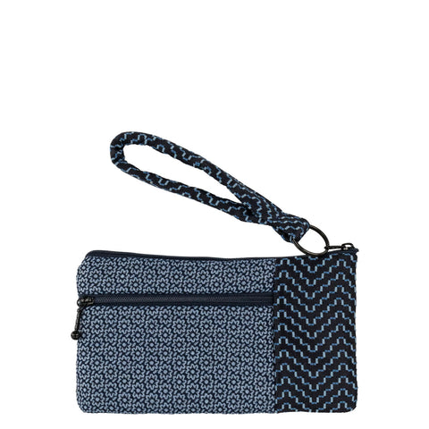 Maruca Beetle Wristlet in Lantana Denim