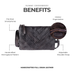 Sunny Leather Crossbody in Cognac