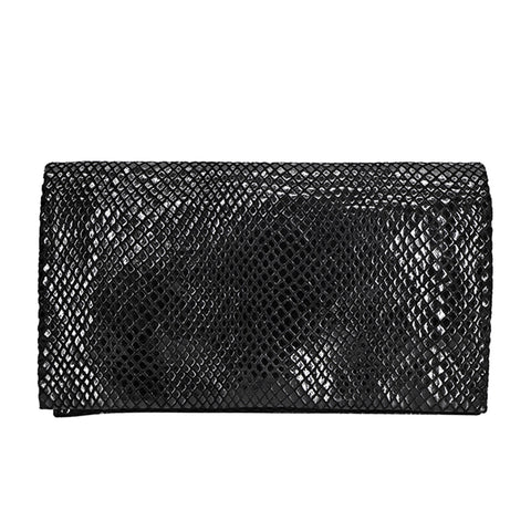 Gio Leather Wallet in Black