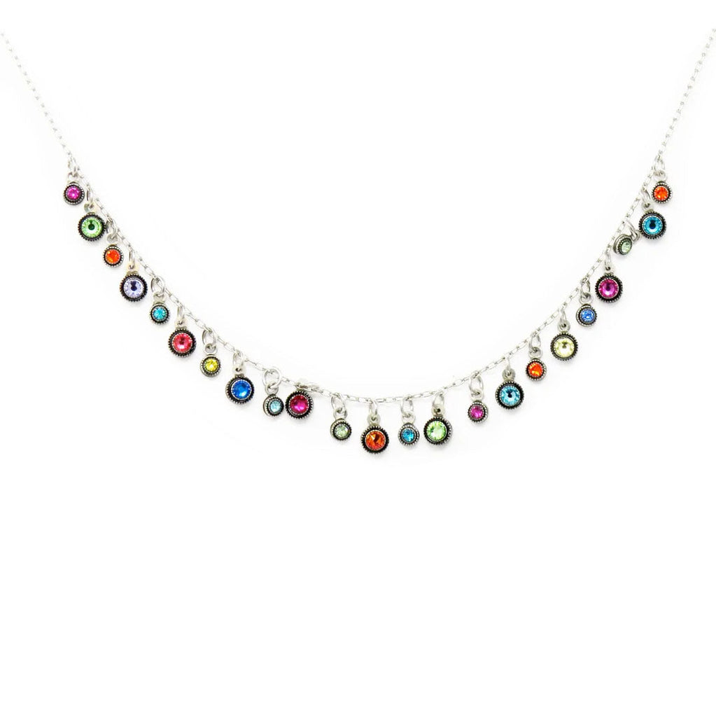 Multi Color Bubbly Collection Necklace by Firefly Jewelry