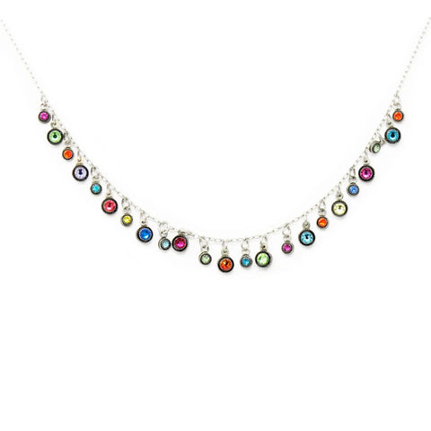 Multi Color Bubbly Collection Necklace by Firefly Jewelry