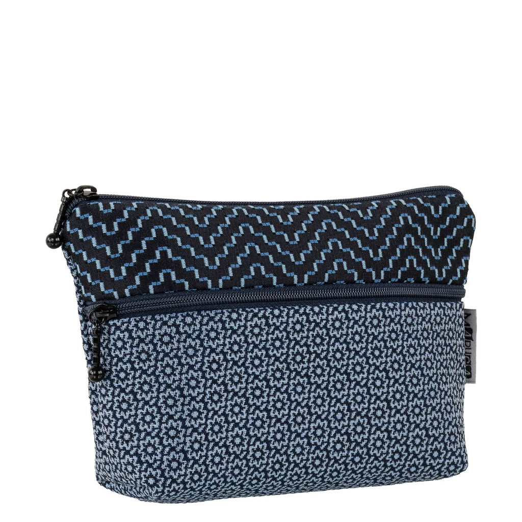 Maruca Cosmetic Bag in Lantana Denim