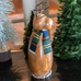 Reindeer Small Tall Lit Gourd