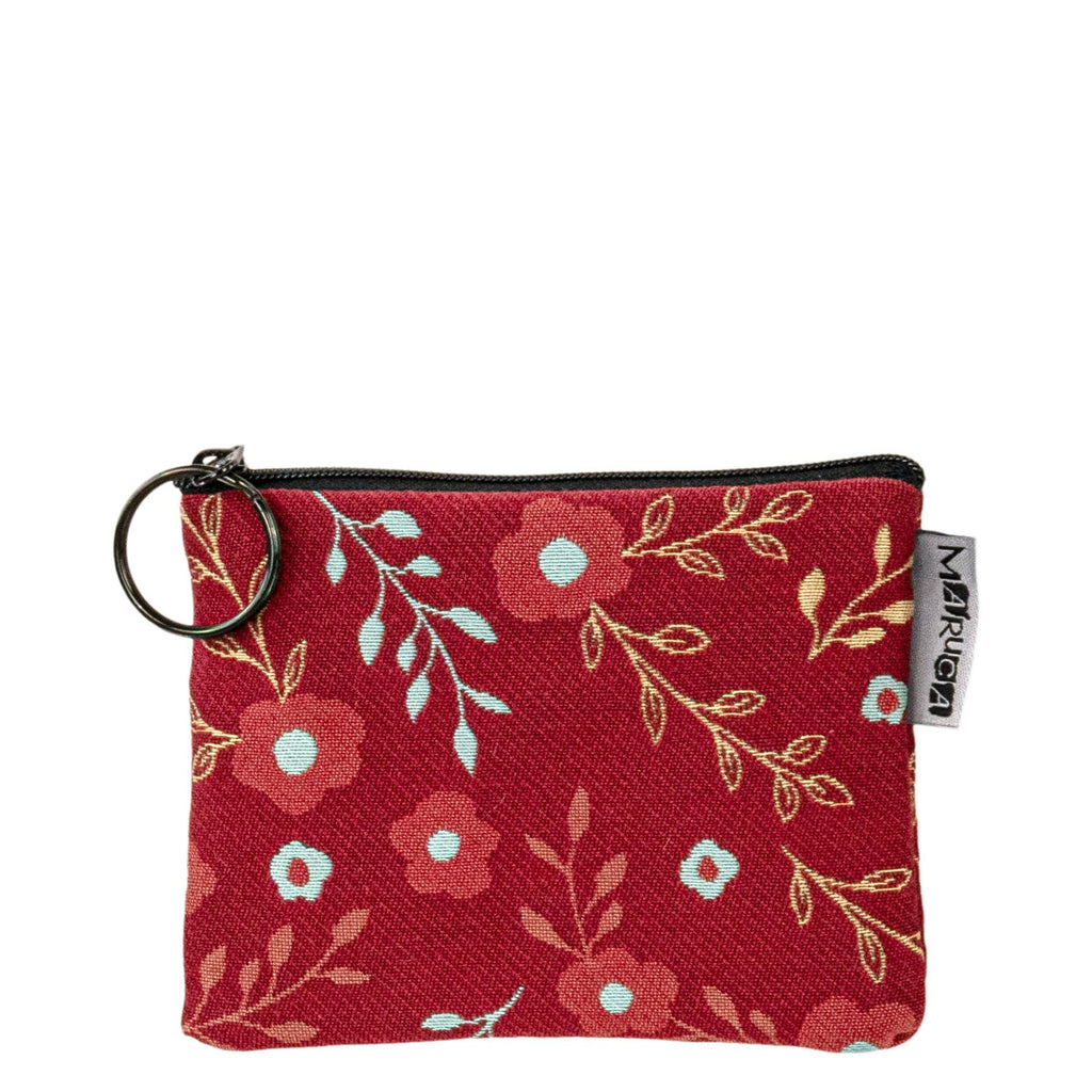 Maruca Coin Purse in Floral Red