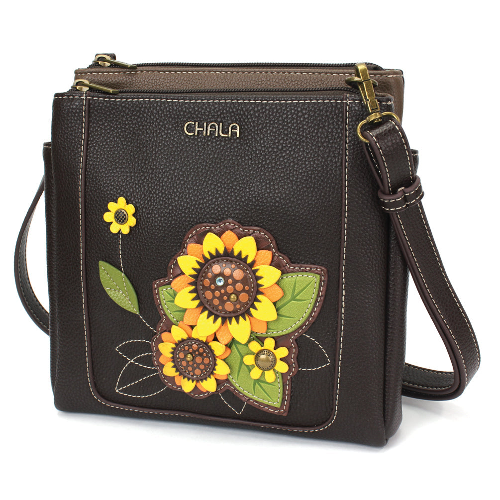 Sunflower Group Merry Messenger in Dark Brown by Chala