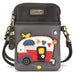 Camper Cellphone Crossbody in Gray by Chala