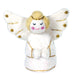 Golden Angel White Wool Ornament