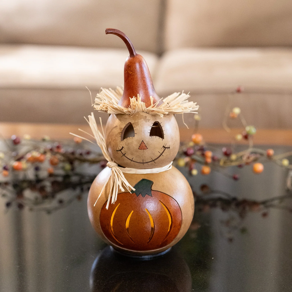 Harvey Scarecrow Miniature Gourd