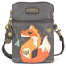 Fox A Cellphone Crossbody in Ink