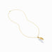 Willow Charm Pendant Necklace in Mother of Pearl by Julie Vos
