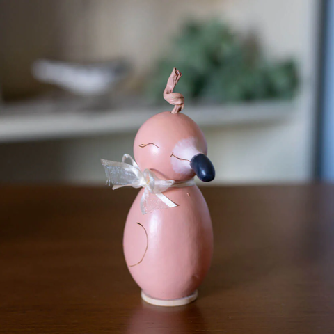 Flora Flamingo Gourd