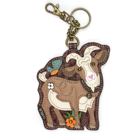 Goat A Coin Purse and Key Chain by Chala