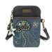 Jellyfish Dazzled Cellphone Crossbody in Navy by Chala