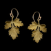 Petite Herb - Parsley Wire Earrings by Michael Michaud