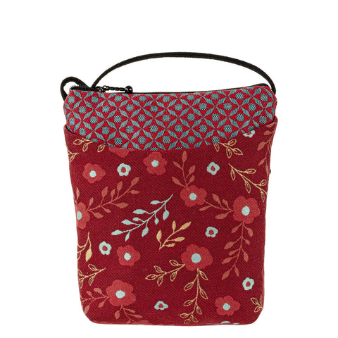 Maruca Busy Bee Handbag in Floral Red