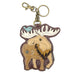 Moose Coin Purse and Key Chain by Chala