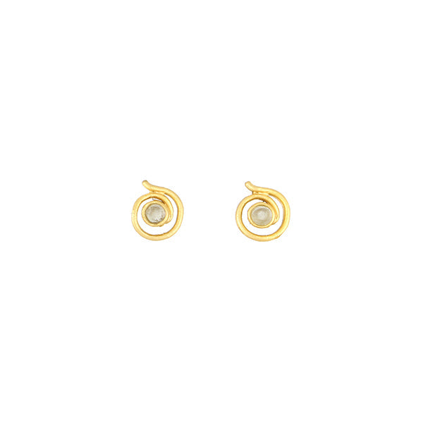 First Kiss Post Earrings by Michael Michaud