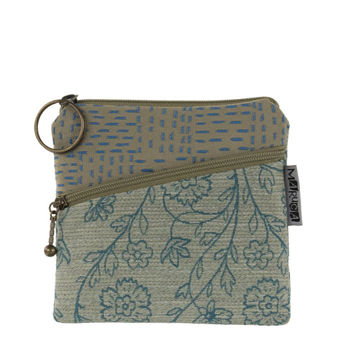 Maruca Roo Pouch in Filigree Teal