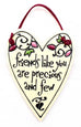 Precious And Few Charmer Heart Shaped Ceramic Tile
