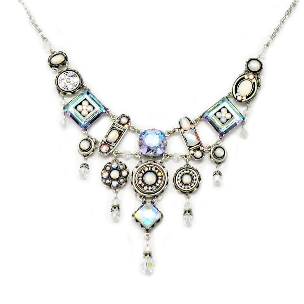 Snow La Dolce Vita Elaborate Necklace by Firefly Jewlery