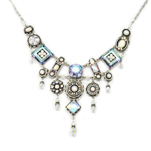 Snow La Dolce Vita Elaborate Necklace by Firefly Jewlery