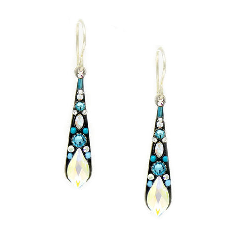 Ice Gazelle Medium Drop Earrings by Firefly Jewelry
