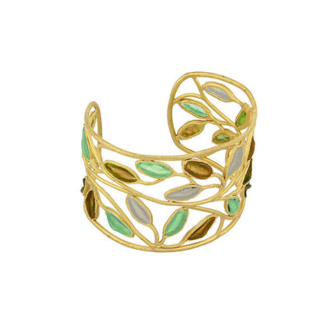 Sage Cuff Bracelet by Michael Michaud