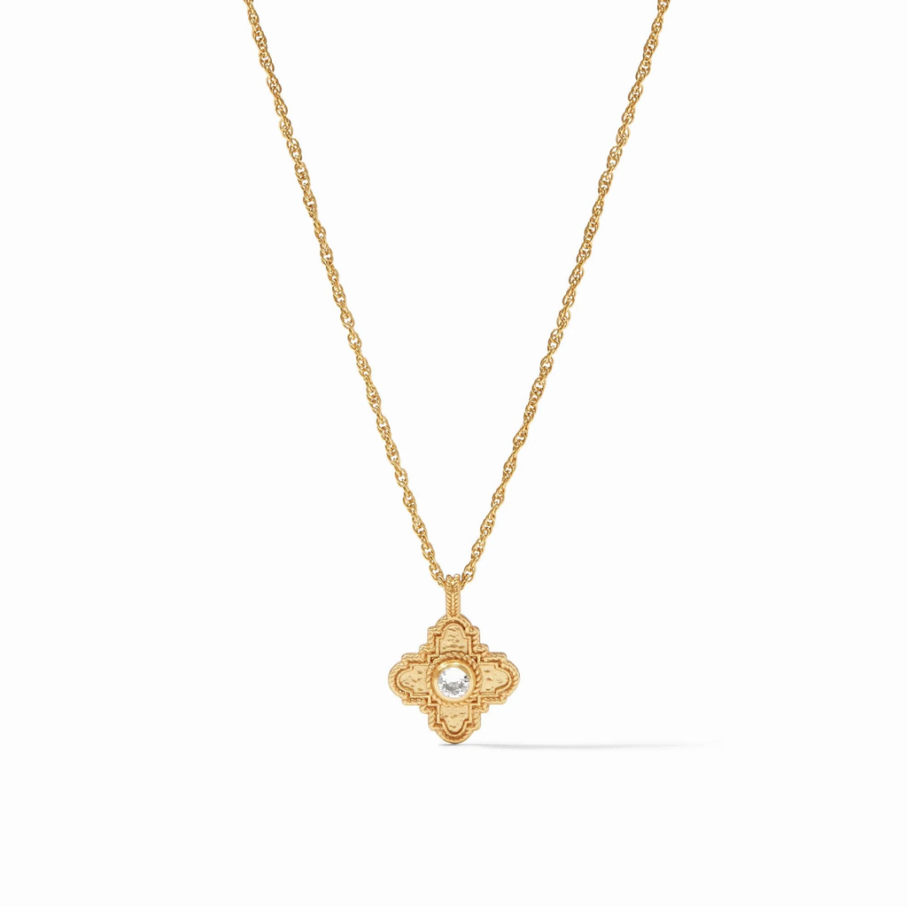 Theodora Delicate Cubic Zirconia Necklace by Julie Vos