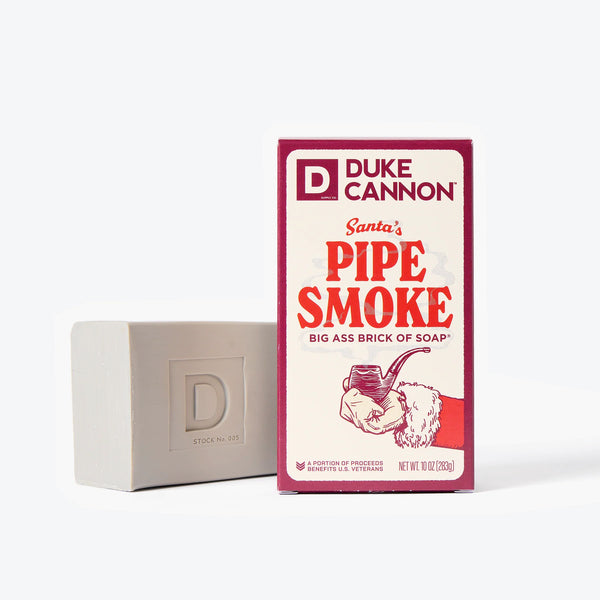 SANTA'S PIPE SMOKE BRICK OF SOAP by DUKE CANNON