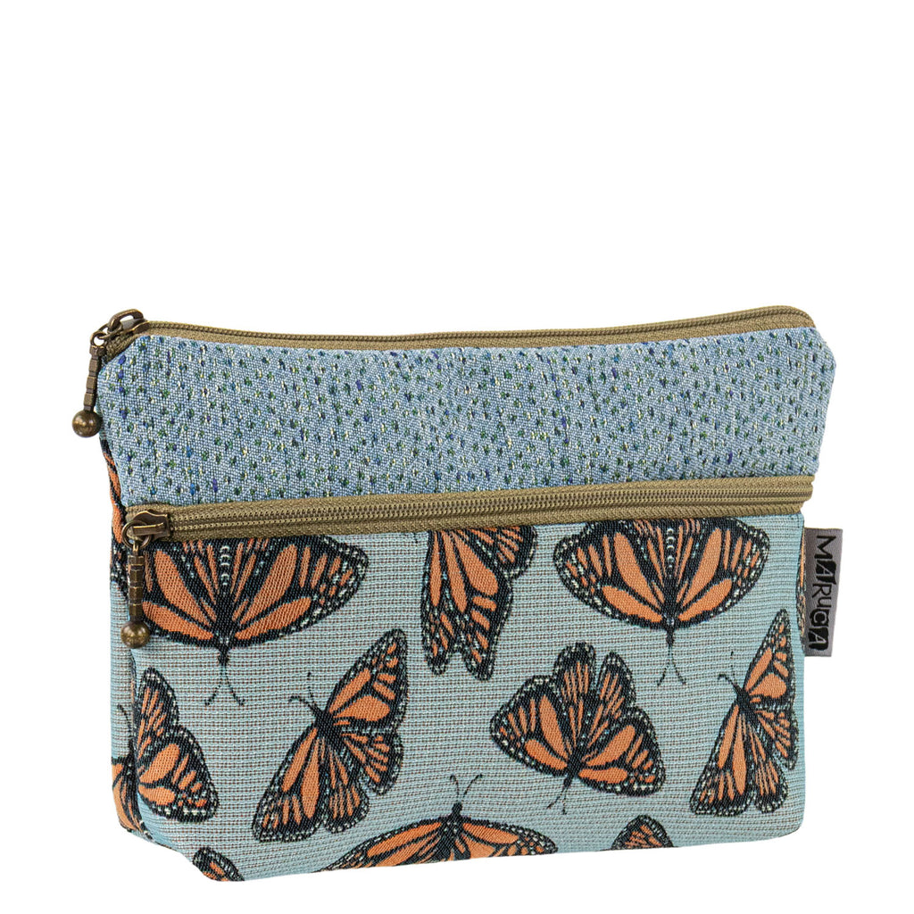Maruca Cosmetic Bag in Monarch Sky