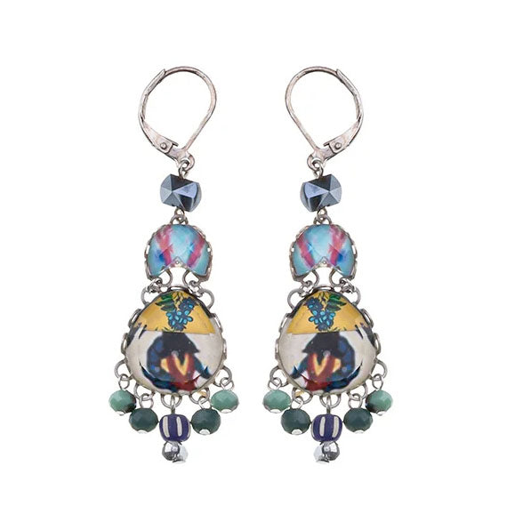 Lolly Candy Twist Drop Earrings by Ayala Bar
