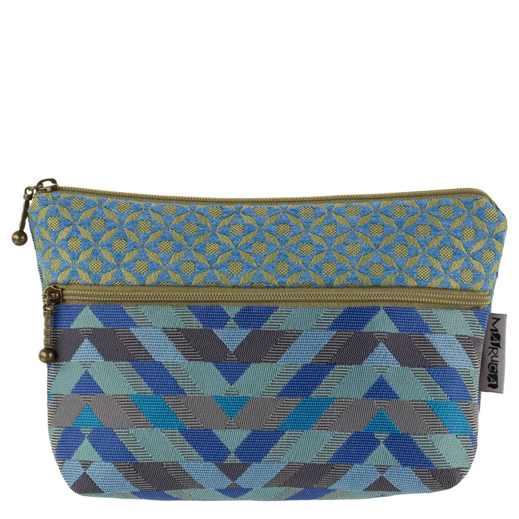 Maruca Cosmetic Bag in Sierra Blue