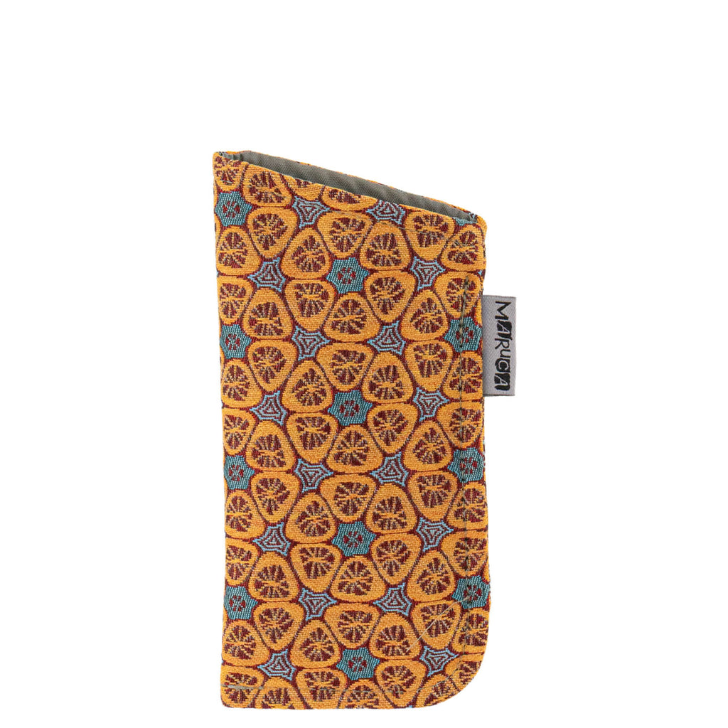 Maruca Eye Glass Case in Spindle Citrus
