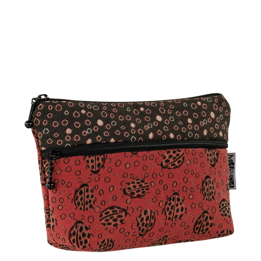 Maruca Cosmetic Bag in Ladybug Ruby