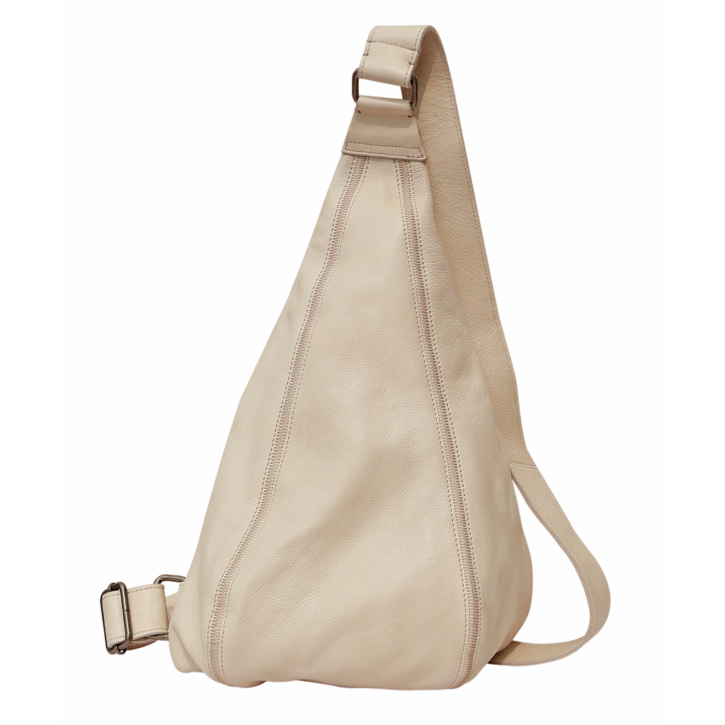 Hippie Leather Sling in Oat