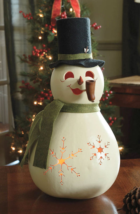 Coconut Snowman Gourd - Available in Multiple Sizes