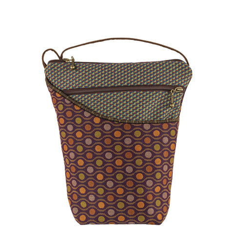 Maruca City Girl Handbag in Peacock Wine