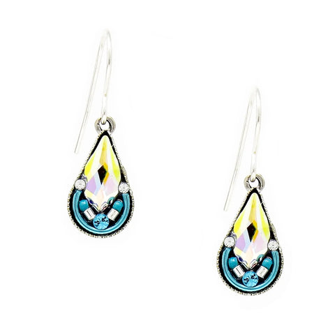 Ice Lily Drop Earrings by Firefly Jewelry