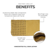 Whitney Leather Wallet in Grass
