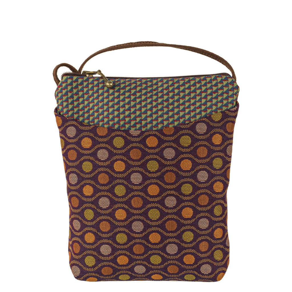 Maruca Busy Bee Handbag in Peacock Wine