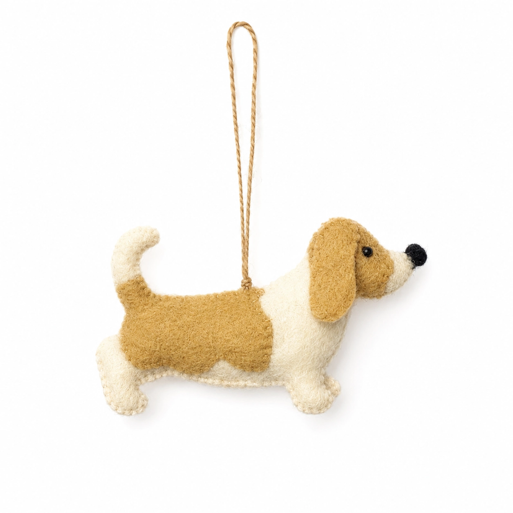 Corgi Dog Wool Ornament