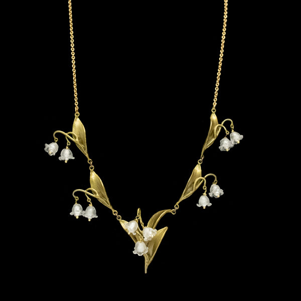 Lily of the Valley 16 inch Adjustable Necklace by Michael Michaud