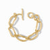 Wave Link Gold Bracelet by Julie Vos