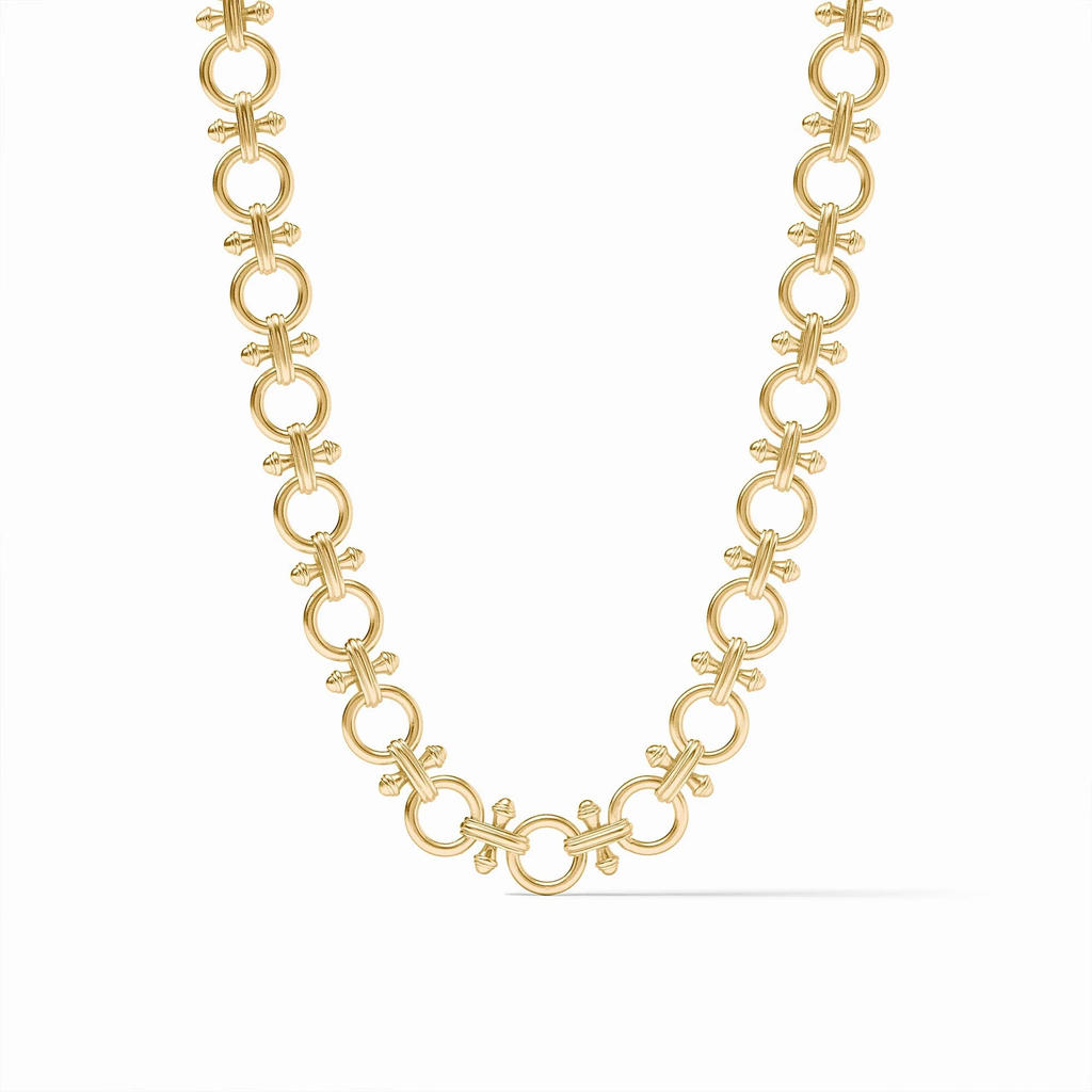 Bamboo Link Gold Necklace by Julie Vos