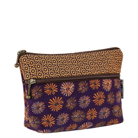 Maruca Cosmetic Bag in Starburst Purple