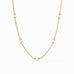 Hydra Delicate Station Necklace in Pearl by Julie Vos