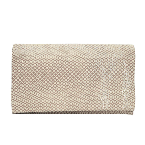 Gio Leather Wallet in Cream